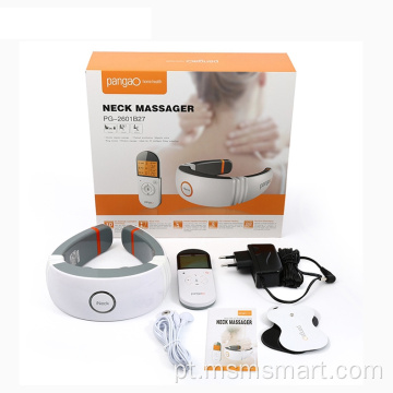Massageador de terapia por impulso de pescoço com eletrodos
